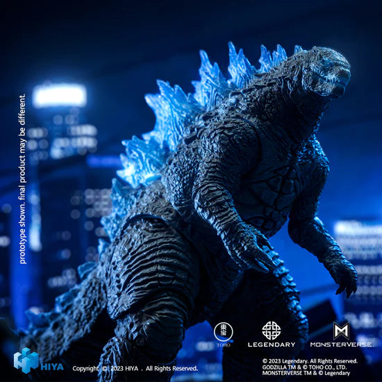 Godzilla vs. Kong Heat Ray Godzilla (Translucent Ver.) Hiya Toys