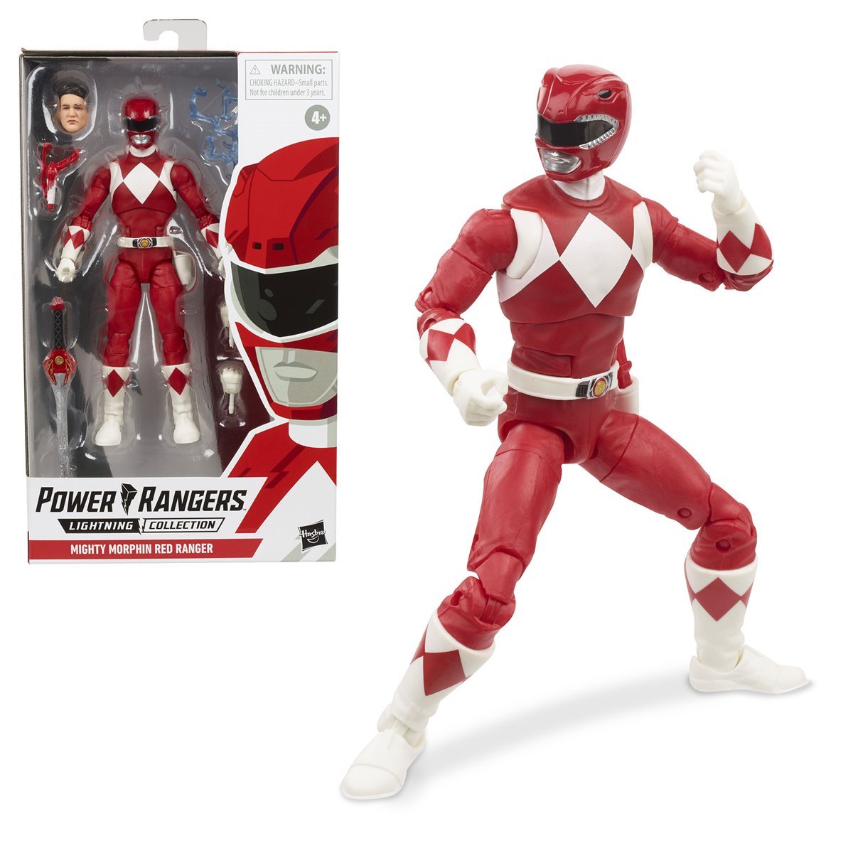Departamento despreciar surco Power Rangers Lightning Collection Mighty Morphin Red Ranger – SpeedyToys