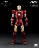 Iron Man Mark 3 (Battle Damaged) Marvel Studios: The Infinity Saga  DLX Threezero