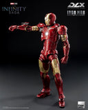 Iron Man Mark 3 (Battle Damaged) Marvel Studios: The Infinity Saga  DLX Threezero