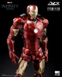Iron Man Mark 3 (Battle Damaged) Marvel Studios: The Infinity Saga  DLX Threezero