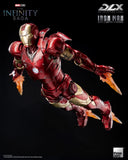 Iron Man Mark 3 (Battle Damaged) Marvel Studios: The Infinity Saga  DLX Threezero