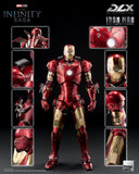 Iron Man Mark 3 (Battle Damaged) Marvel Studios: The Infinity Saga  DLX Threezero