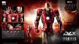 Iron Man Mark 3 (Battle Damaged) Marvel Studios: The Infinity Saga  DLX Threezero