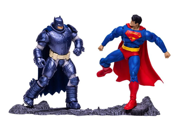 Batman: The Dark Knight Returns DC Multiverse Superman vs. Armored Batman Two-Pack McFarlane
