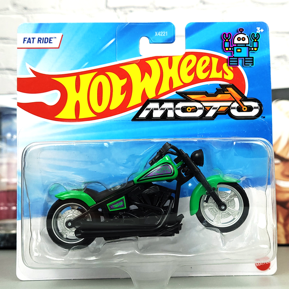 Fat Ride Hot Wheels Moto