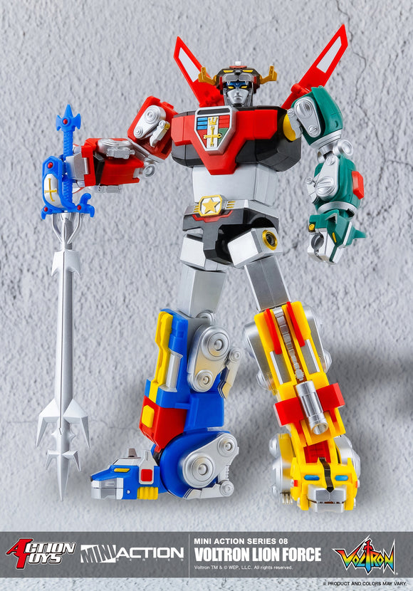Voltron Lion Force Action Toys Mini Action Series Limited Edition