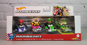 Mario Kart Hot Wheels 4-Pack