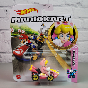 Cat Peach Hot Wheels Mario Kart