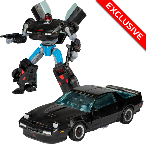 Agent Knight Colaboracion Transformers x El Auto Fantástico Knight Rider Exclusivo