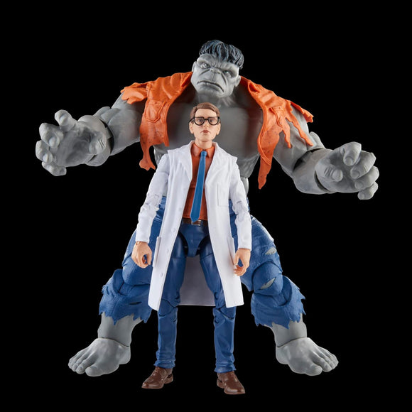 Gray Hulk and Dr. Bruce Banner, Avengers 60th Anniversary Marvel Legends Series