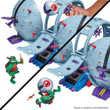 TMNT Classic Technodrome Teenage Mutant Ninja Turtles Tortugas Ninja Playmates