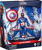 Captain America Marvel Legends Capitan America: Brave New World Deluxe