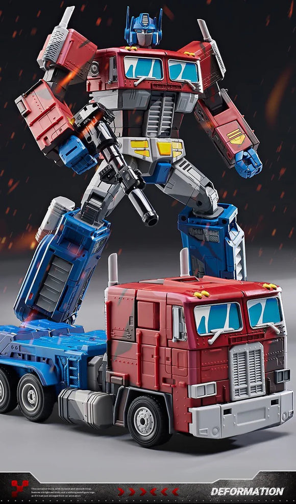 Optimus Prime MP-10 Oversized Masterpiece 4th Party KO Cel Shaded Version Animada
