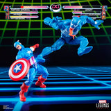 Captain America vs Venom Marvel Legends Series Gamerverse