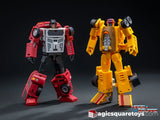 Menasor Magic Square Legends Scale Set de 5 Figuras Transformers Stunticons