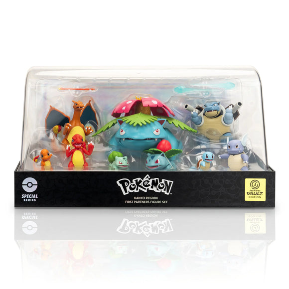 Pokémon Special Series Kanto Region First Partners Figure Set Jazwares