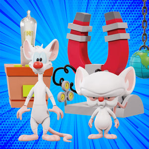 Pinky y Cerebro Super7 Ultimates Animaniacs