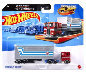 Transformers Hot Wheels Track Fleet Optimus Prime