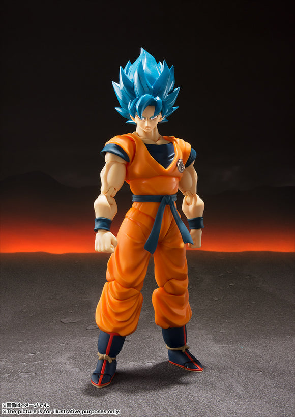 Super Saiyan God Son Goku Dragon Ball Super S.H. Figuarts