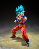 Super Saiyan God Son Goku BLUE POWER TRANSCENDING LIMITS S.H. Figuarts