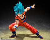 Super Saiyan God Son Goku BLUE POWER TRANSCENDING LIMITS S.H. Figuarts