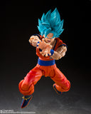 Super Saiyan God Son Goku BLUE POWER TRANSCENDING LIMITS S.H. Figuarts