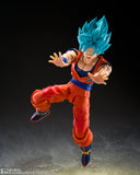 Super Saiyan God Son Goku BLUE POWER TRANSCENDING LIMITS S.H. Figuarts